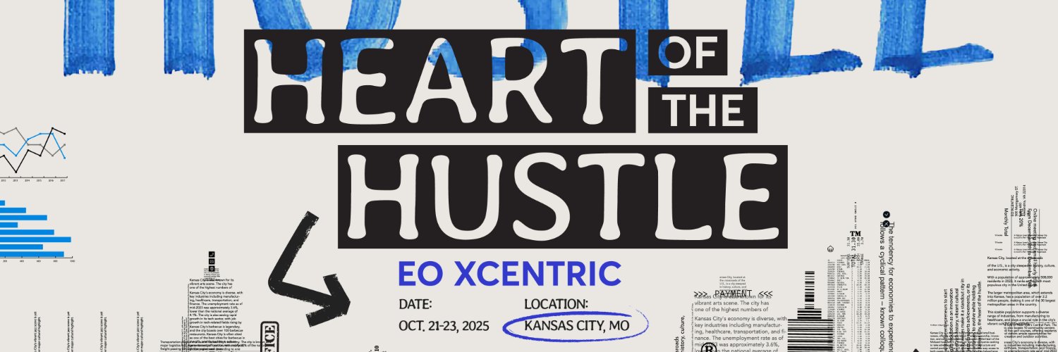 EO XCentric 2025: Heart of the Hustle banner