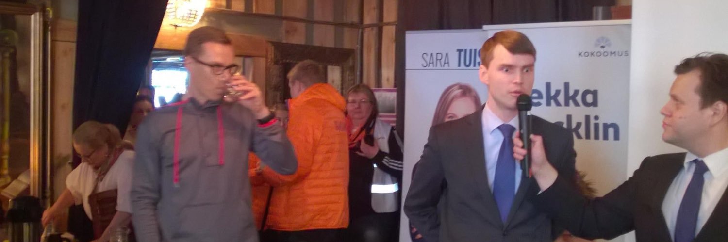 Pekka Hacklin banner