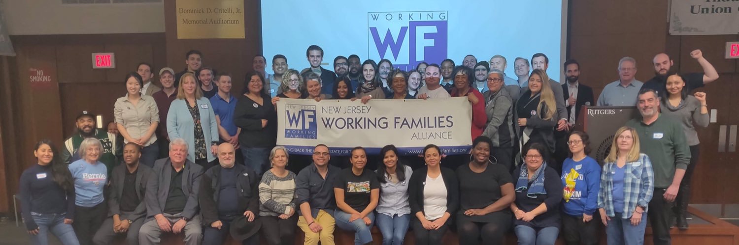NJ Working Families Party banner
