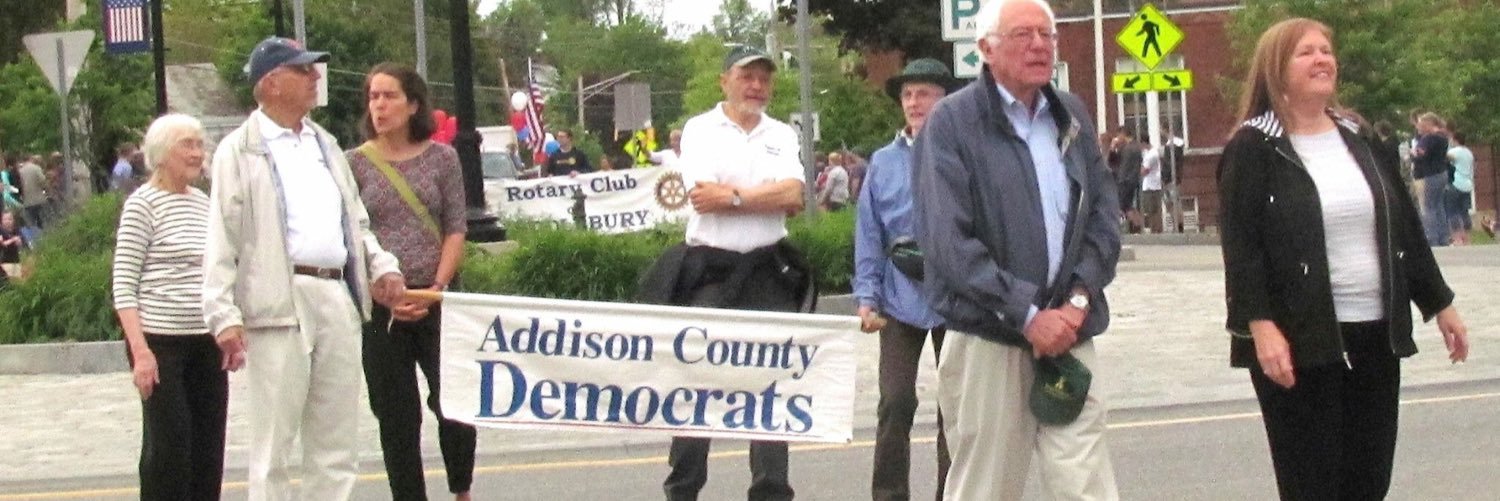 Addison County VT Dems banner