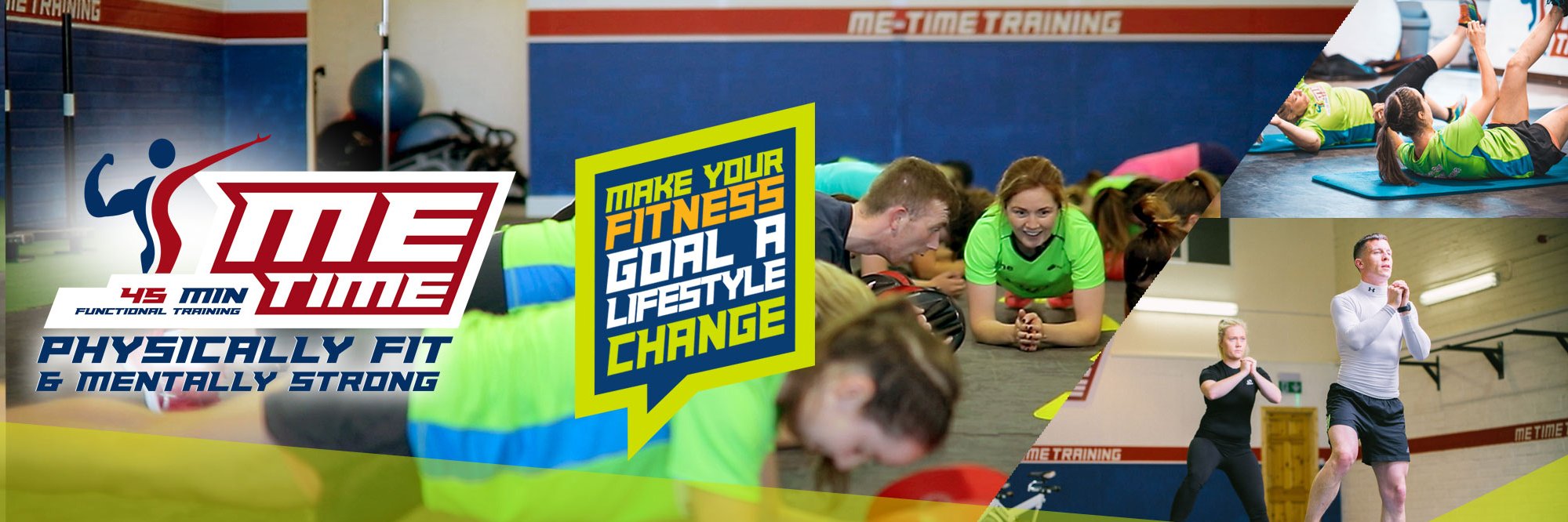 Me Time Training banner