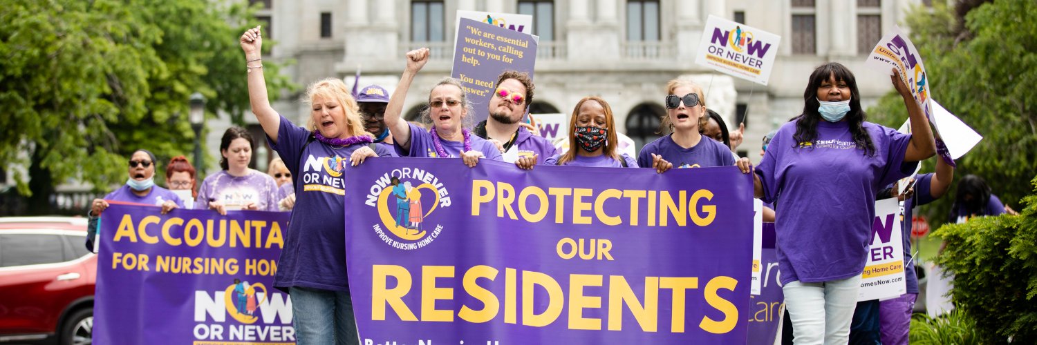 SEIU Healthcare PA's banner