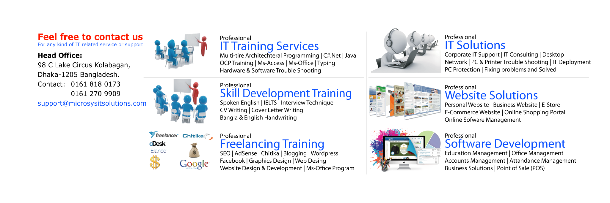 Microsys IT Solutions banner