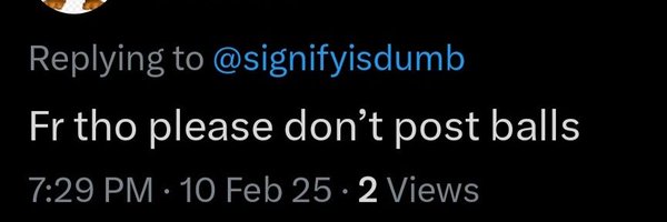 signifyisdumb Profile Banner