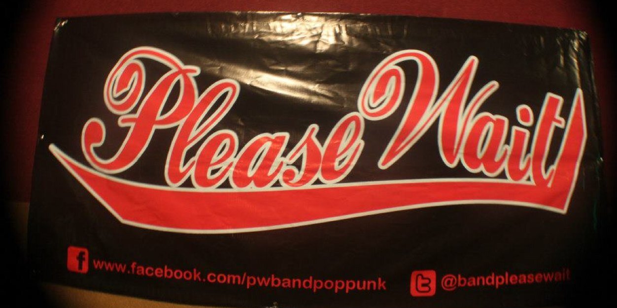 PLEASEWAIT ( BAND ) banner