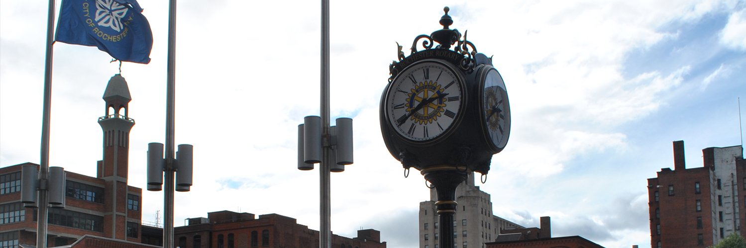 Rochester Rotary, NY banner