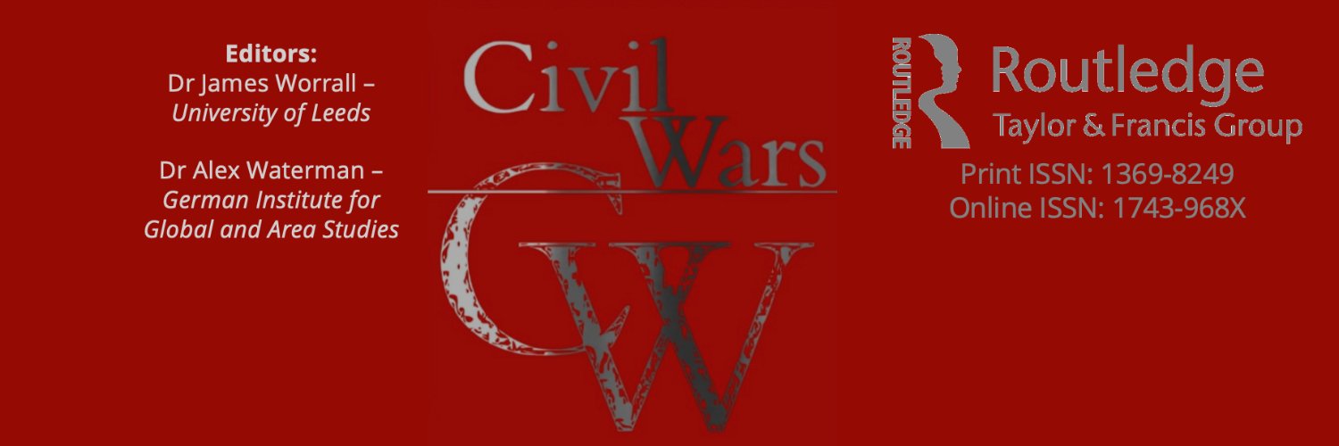 Journal of Civil Wars banner