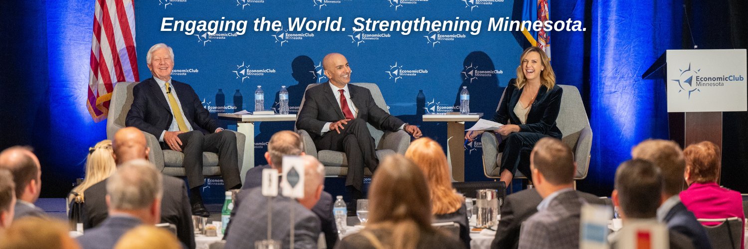 Economic Club of MN banner