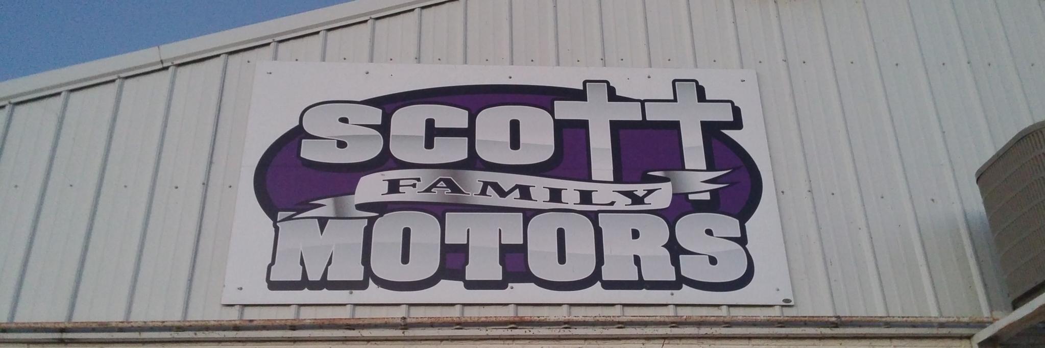 Scott Family Motors banner
