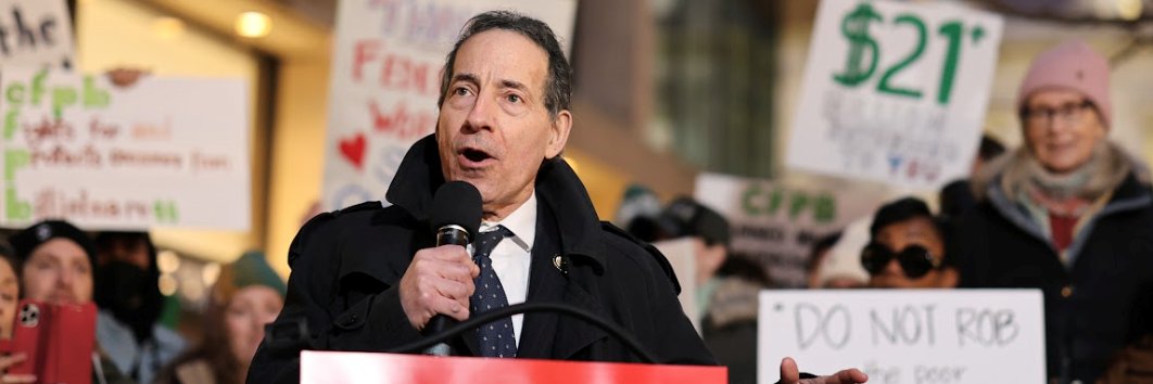 Rep. Jamie Raskin's banner