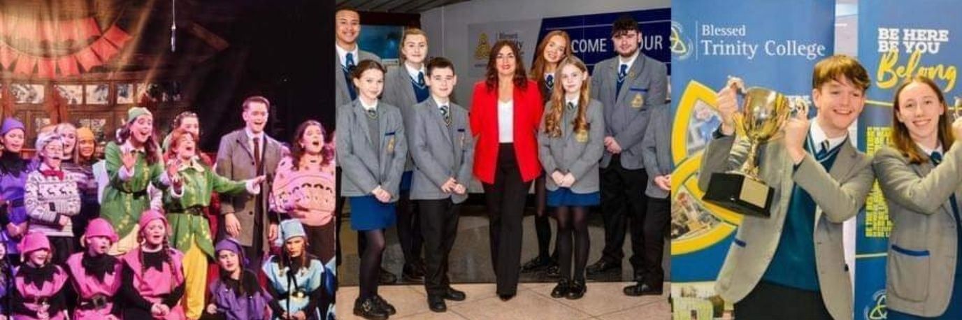 Blessed Trinity College banner