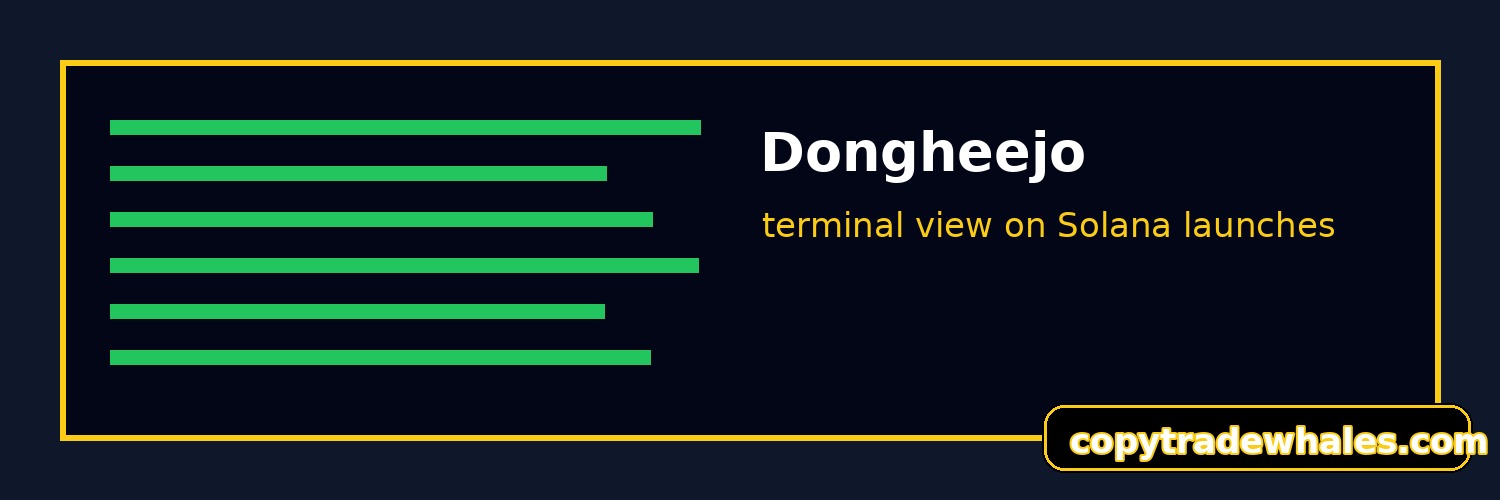 dongheejo's profile banner image