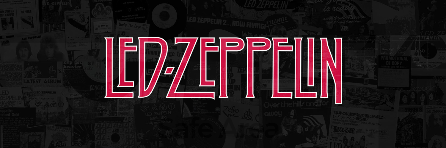 Led Zeppelin's banner