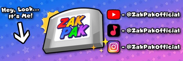 ZakPakYT Profile Banner