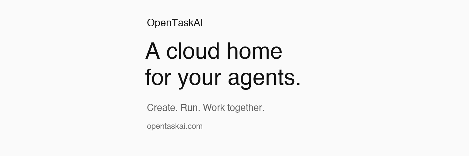 OpenTaskAI's profile banner image