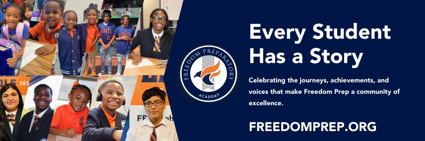 Freedom Prep Academy Charter Schools banner