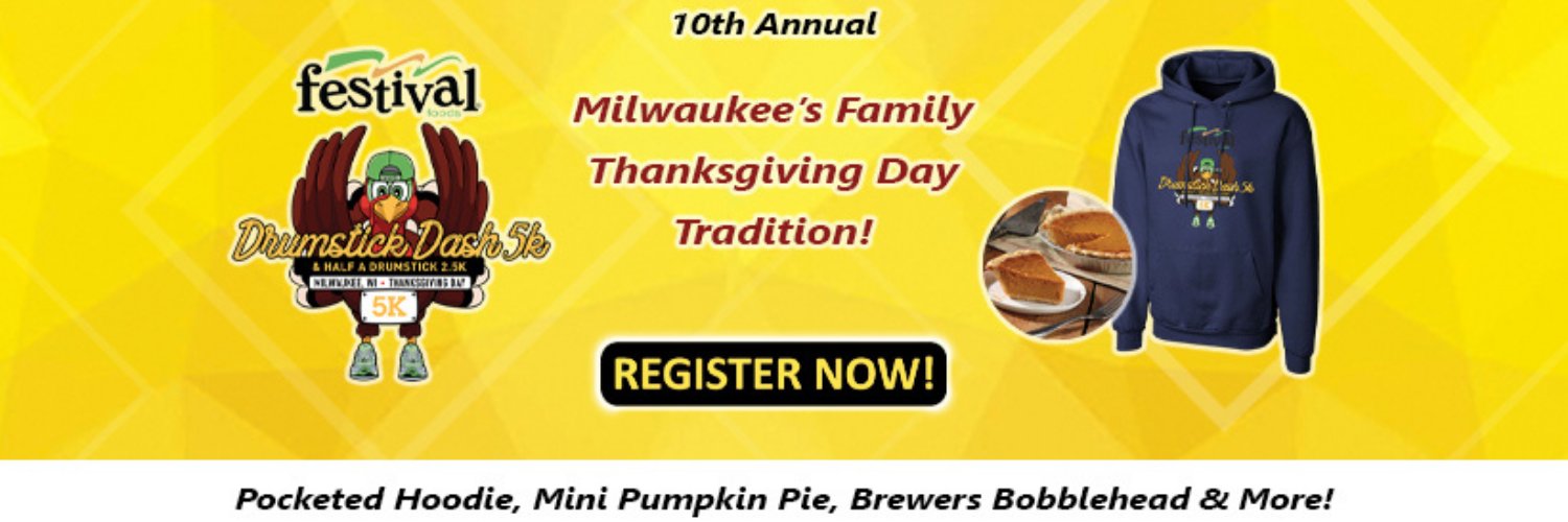 Drumstick Dash 5K banner