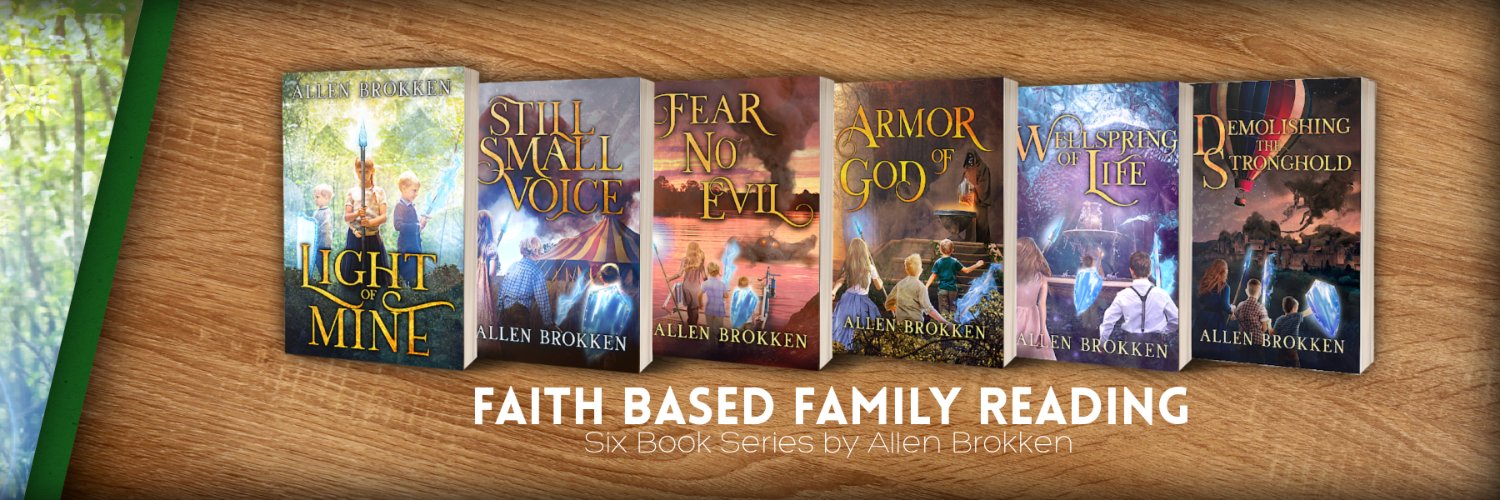 Allen Brokken - Author banner