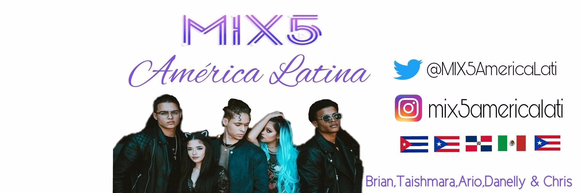 Mix5AmericaLati's profile banner image