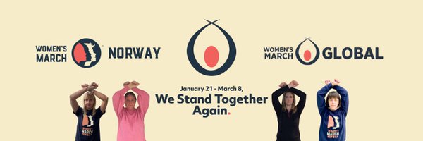 Women's March Norway Profile Banner