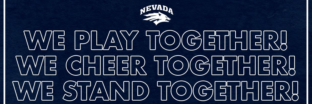 Nevada Cheerleading banner