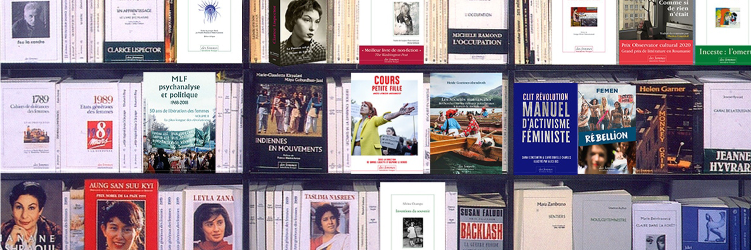 Éditions des femmes banner