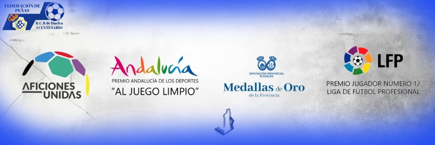 Federación de Peñas del R. C. Recreativo de Huelva banner