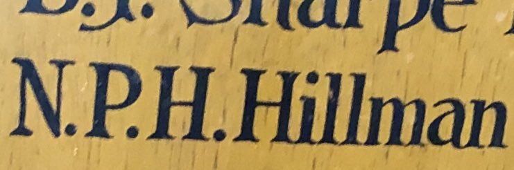 Nick Hillman banner
