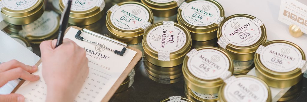 Manitou Candle Co banner
