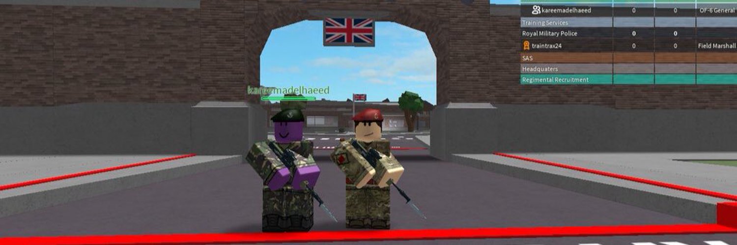 roblox army british