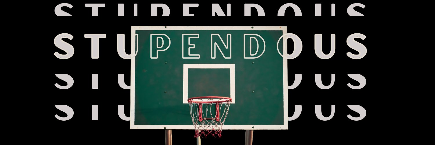 Twitter banner for @stupendous