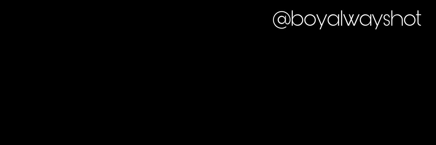 boyalwayshot's profile banner image