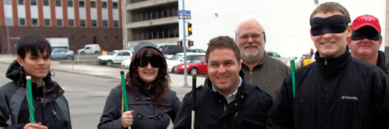 Dept. for the Blind banner