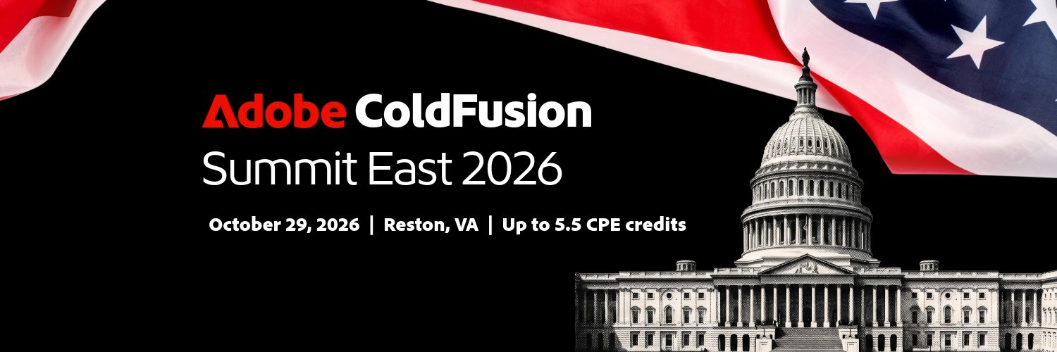 Adobe ColdFusion banner