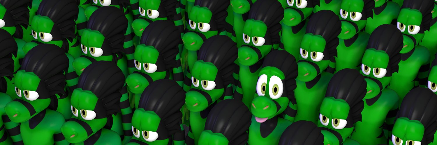 Kissy Lizard's banner
