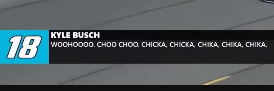 Kyle Busch a 240 km/h con un fierro en la mochila banner