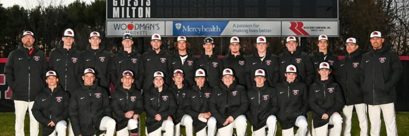 Milton HS Baseball banner