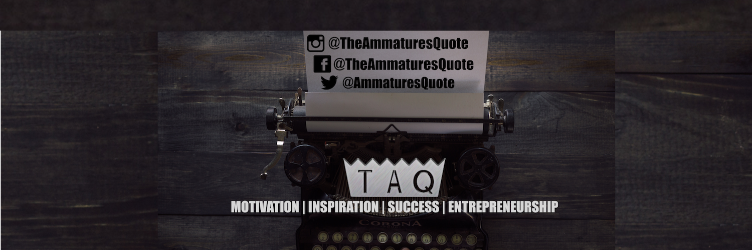 TheAmmaturesQuote banner