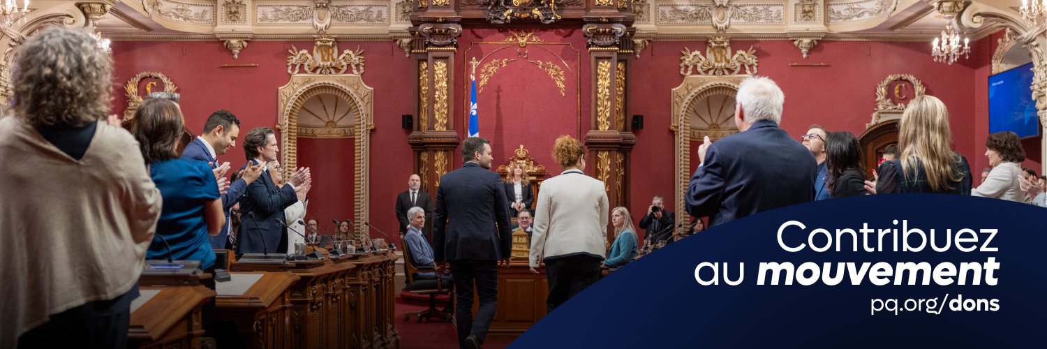 Parti Québécois banner