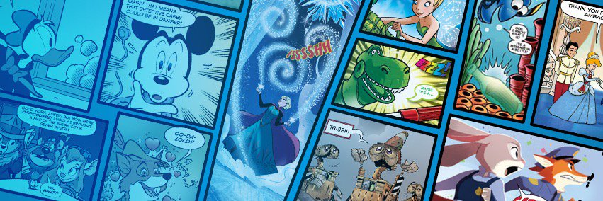 Disney Comics banner