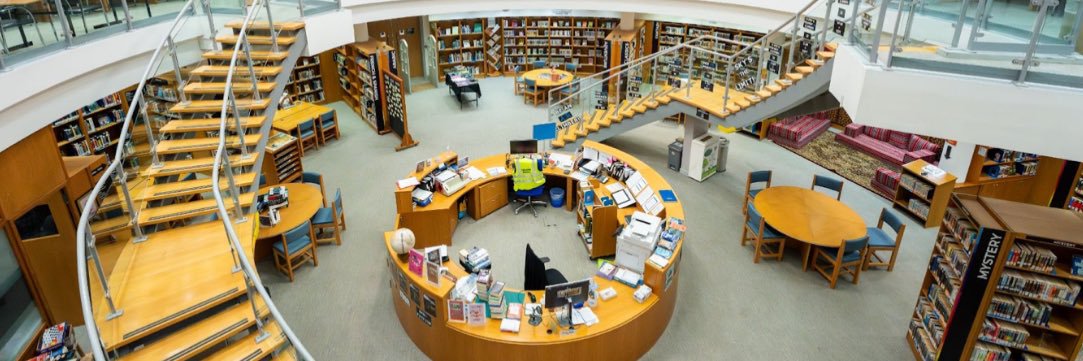 BSAK Secondary Library banner