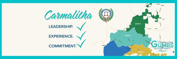 Carmalitha Gumbs, COSF District 2 Councilwoman Profile Banner