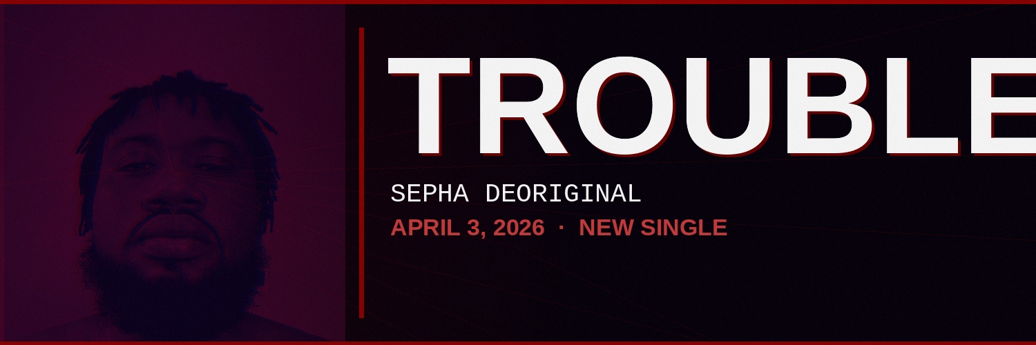 ‘TROUBLE’ OUT NOW! banner