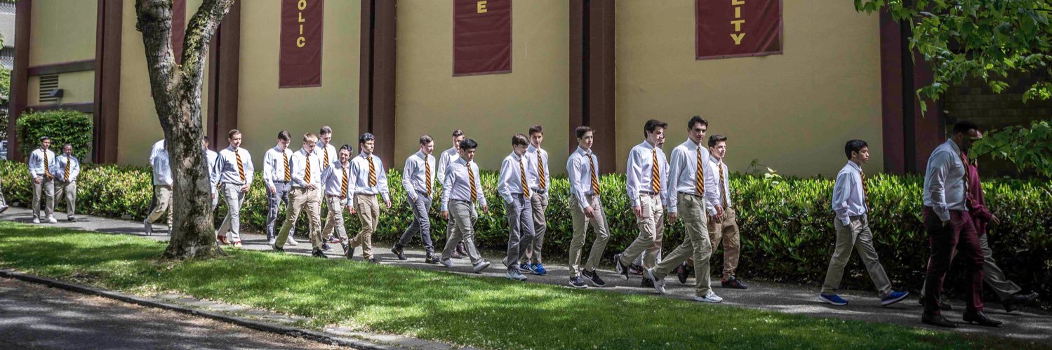 O'Dea High School banner