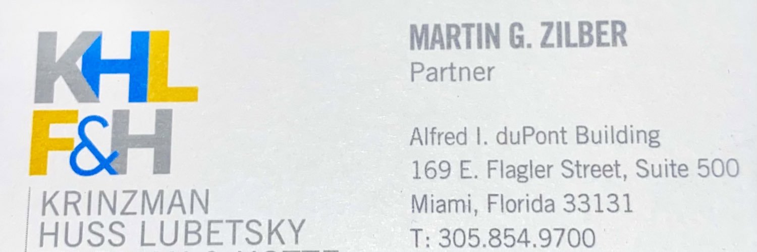 Martin Zilber banner