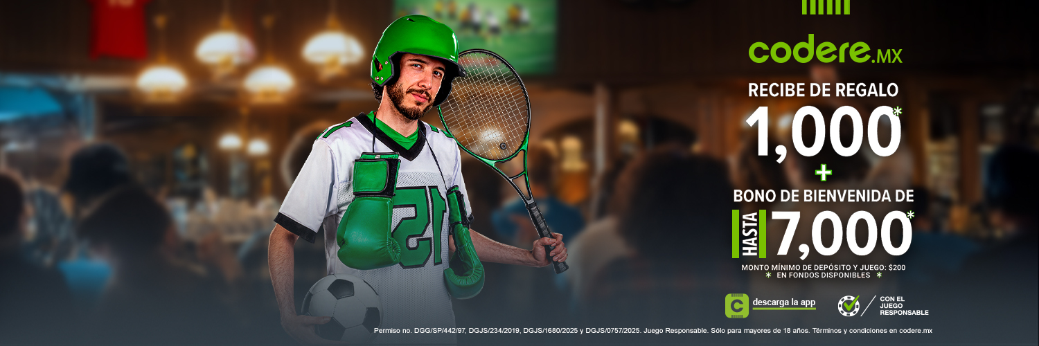 Codere.mx's banner