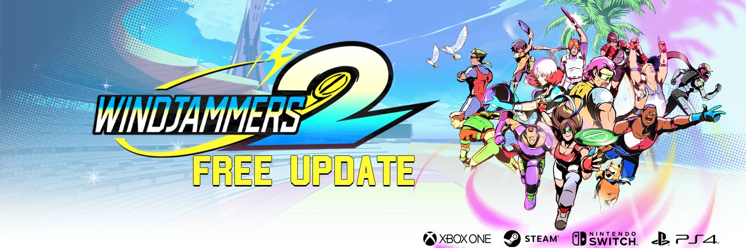 Windjammers 2 banner