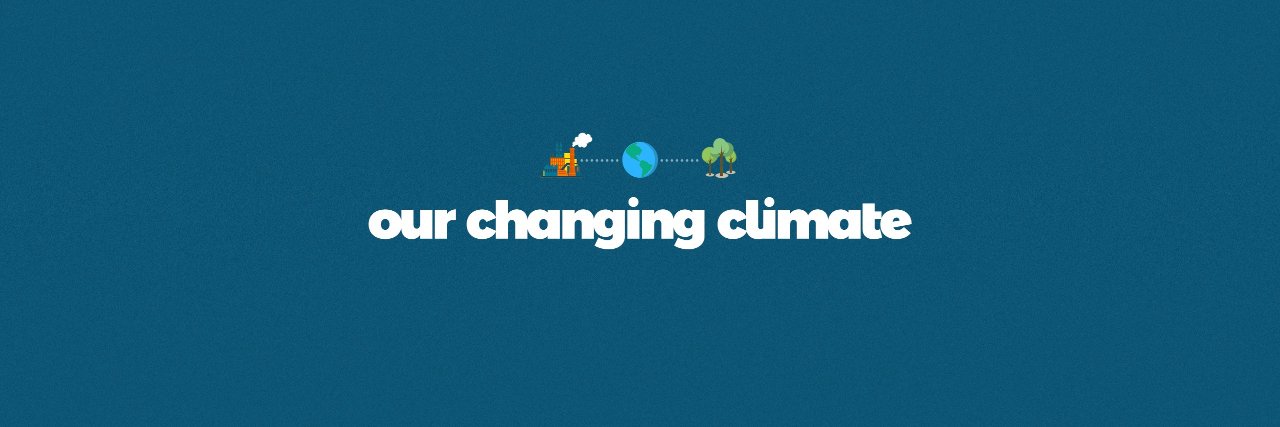 Our Changing Climate banner
