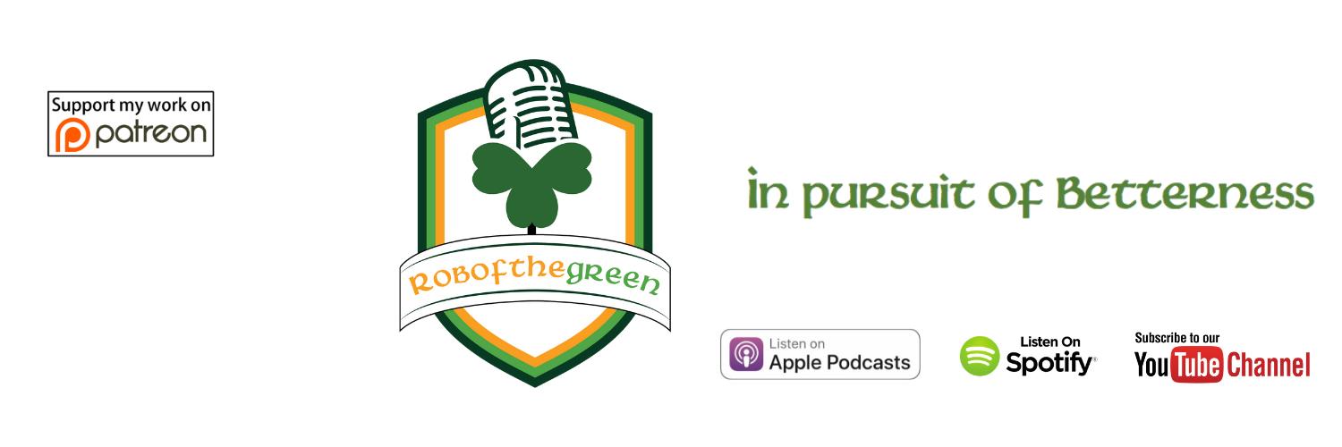 Rob of the Green Presents banner