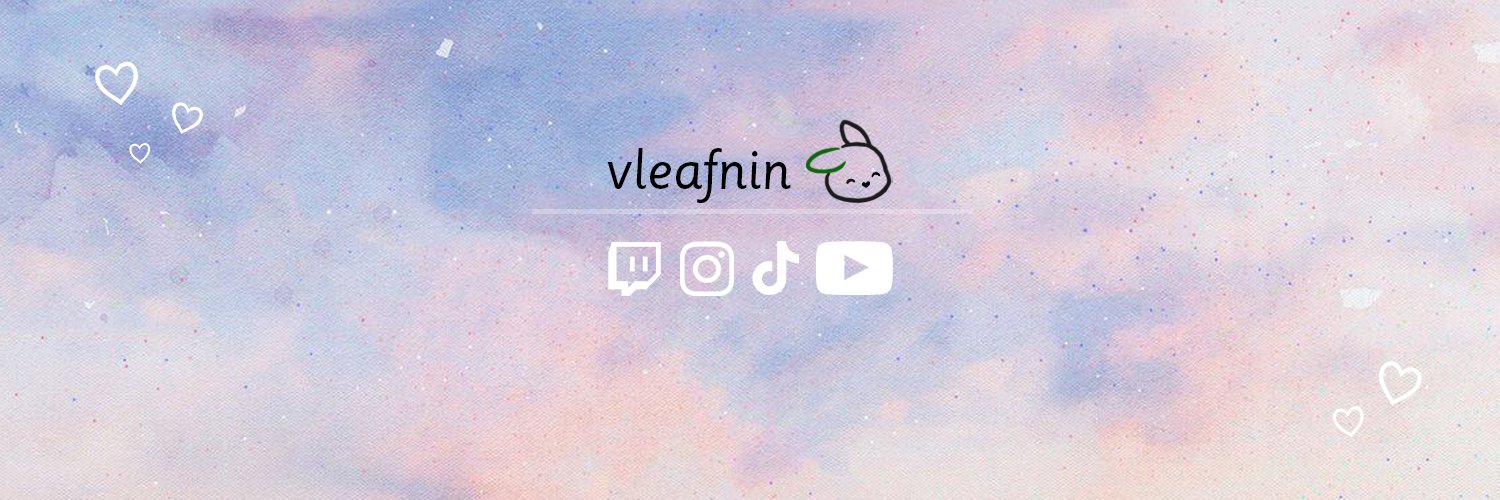 vleafnin 🐰 banner